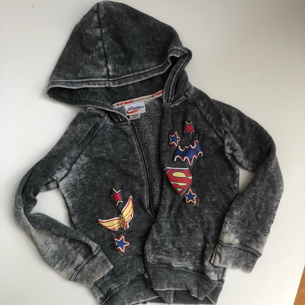 DC Girls Superhero Sweater